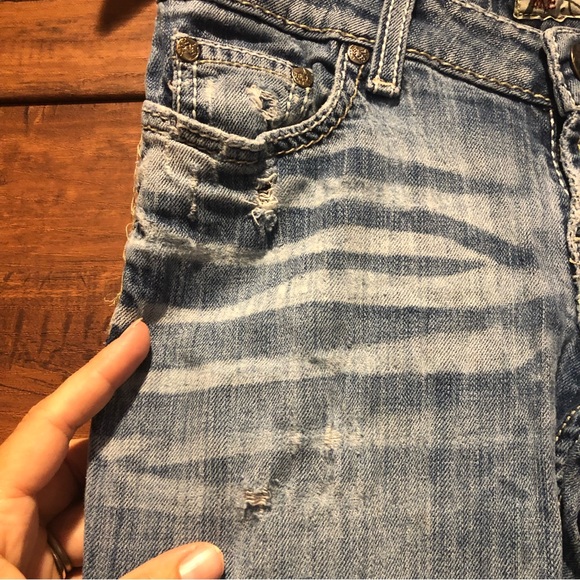 BKE women Stella jeans distressed 27 x 31.5 - Picture 5 of 16